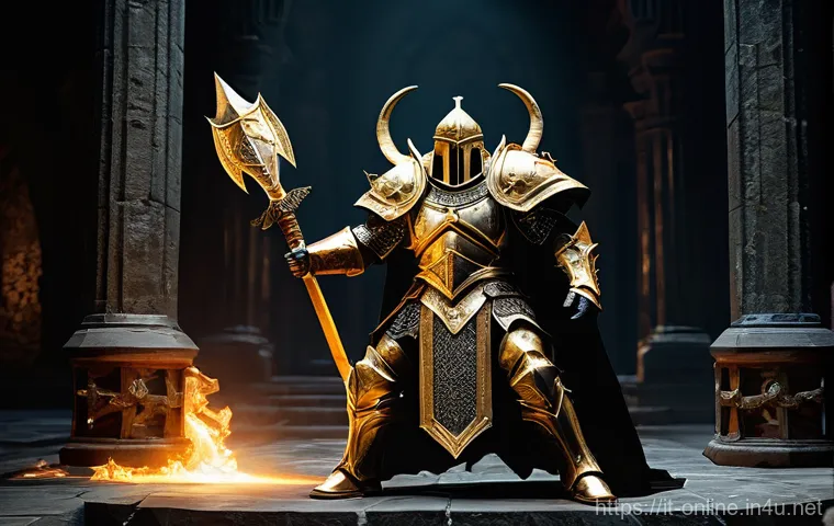 디아블로 2 레저렉션 - A powerful Barbarian character from Diablo 2 Resurrected, depicted in a highly detailed and realisti...