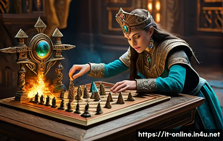 던파 인챈트리스 가이드 - Here are three image generation prompts in English, keeping all the specified guidelines in mind: