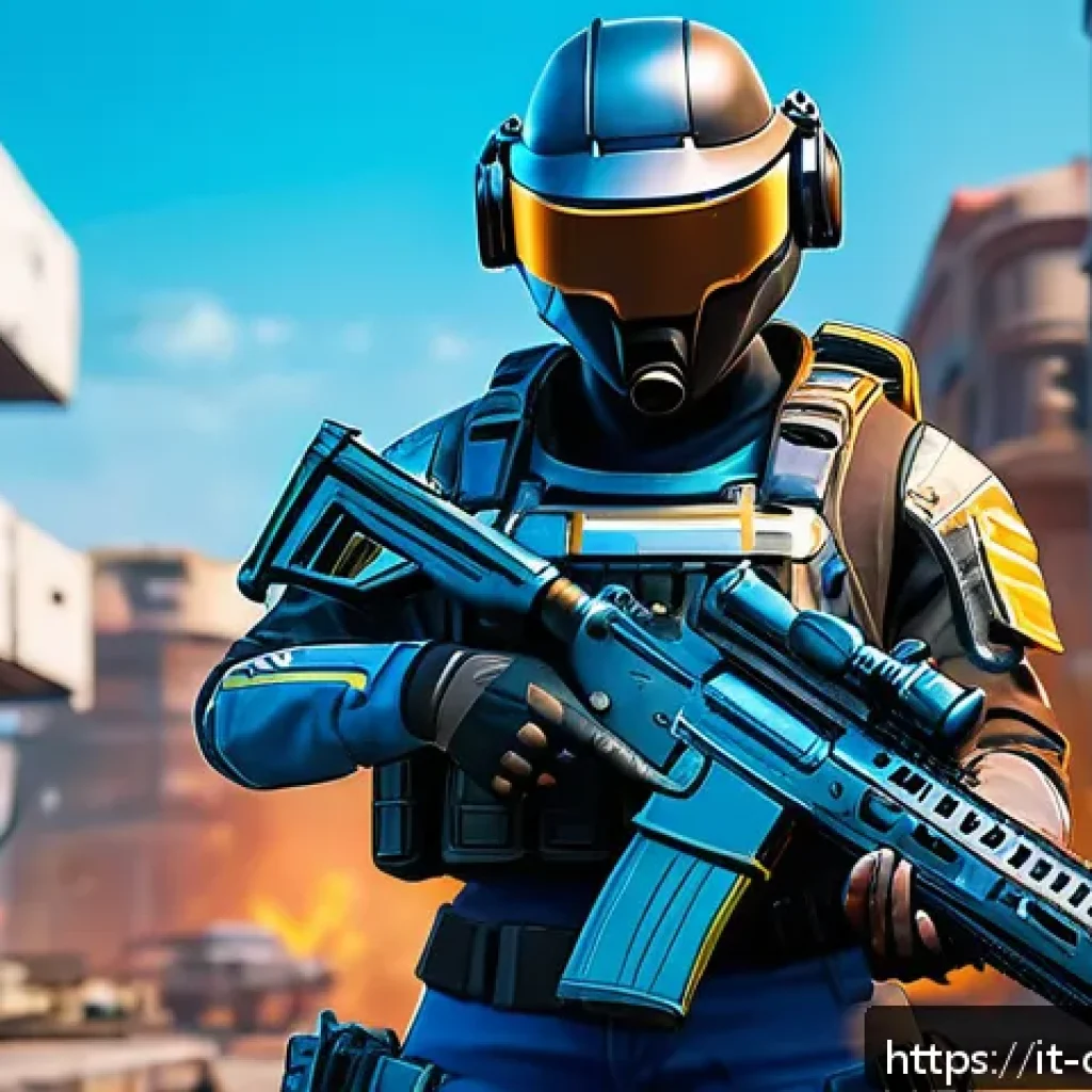 배그 스킨 시장의 숨은 비화 - A detailed digital illustration of a PUBG player character wearing a highly rare, limited-edition co...